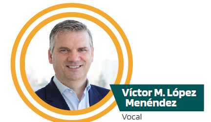 Víctor M. López Menéndez, Vocal del Patronato de la Fundación Nos Movemos